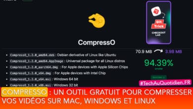 CompressO : un outil gratuit pour compresser vos vidéos sur Mac, Windows et Linux